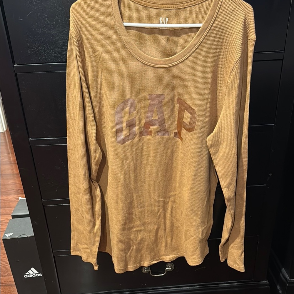 GAP Brown Long Sleeve Shirt